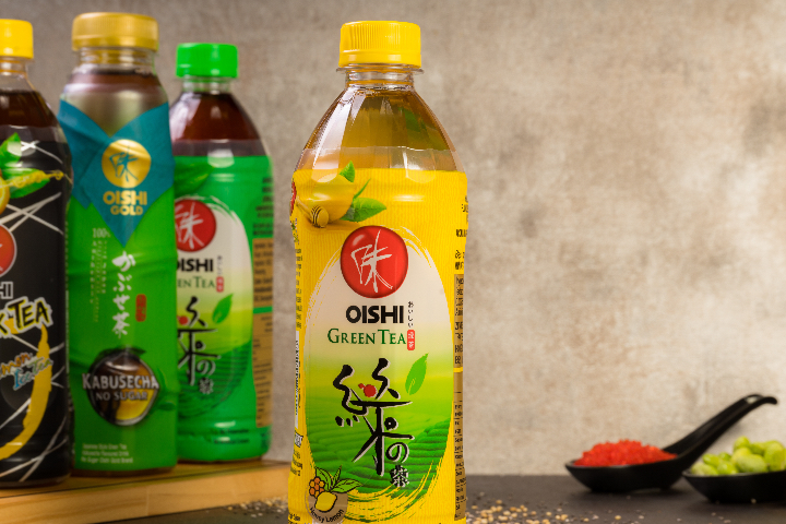 Oishi Green Tea Honey Lemon - Sushi Deli