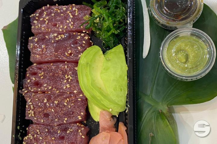 Sashimi de Thon Cru - Poke Bowl Montreux