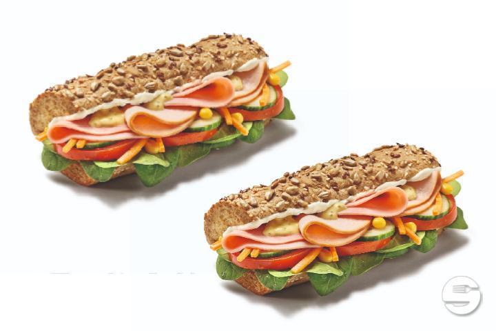 Sandwich Turkey & Ham 30 cm - Subway®
