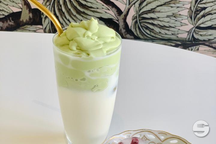 Vegan Matcha Dalgona Latte - Wild Girls