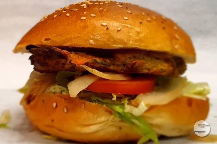 Classic Vegetarian Burger Menu - Fry Burger Gourmet