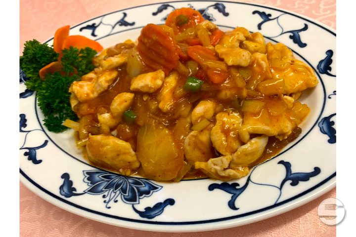 Fired Chicken with Sate Sauce - Le Raisin d'Or