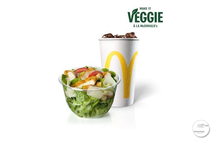 Caesar Salad Veggie Menu - McDonald's