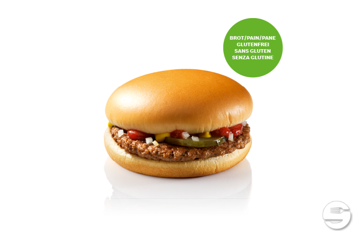 Hamburger mit glutenfreiem Brot - McDonald's