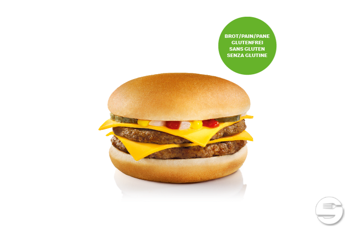 Double Cheeseburger Bacon mit glutenfreiem Brot - McDonald's