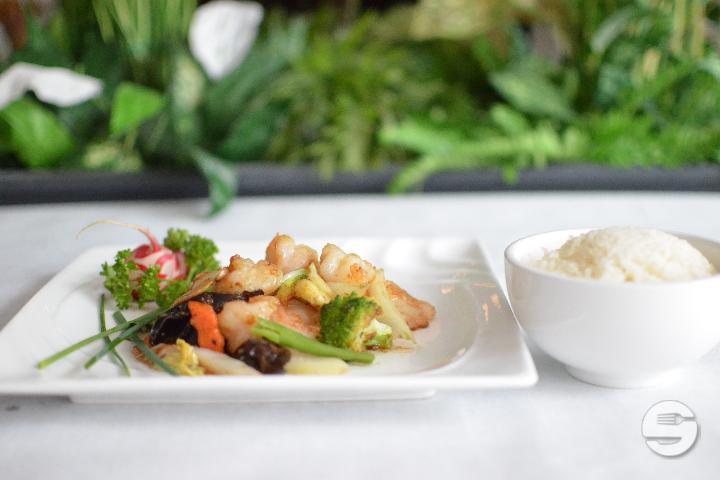 202. Crevettes Chop-Suey - Hong Kong Palace Boudry