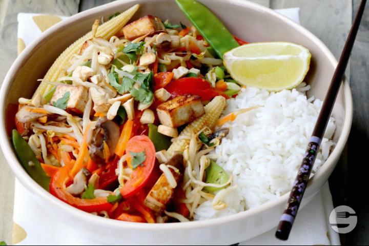 C3. Légumes Sautés avec Tofu - Hong Kong Palace Boudry