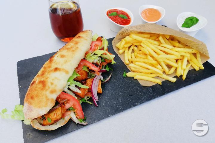 Sandwich émincé de poulet - Le Triangle