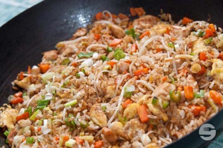 D1 - Riz cantonais au bœuf - Hong Kong Palace Neuchâtel