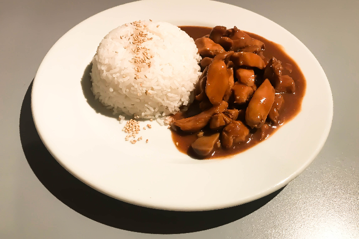 Poulet au sésame avec riz blanc - Manora Fresh To Go