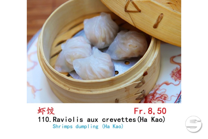 110. Raviolis aux crevettes (Ha Kao) - Zhong tong