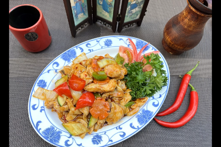303. Poulet à la szetchuannaise - Zhong tong