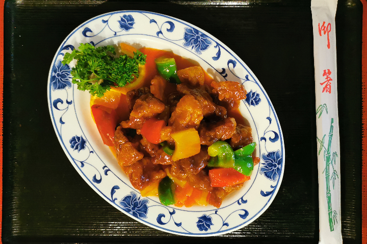415. Porc à la sauce aigre douce - Zhong tong