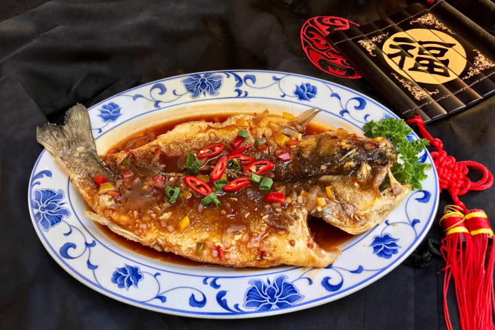 S4. Gambas sautées à la sauce piquante - Zhong tong