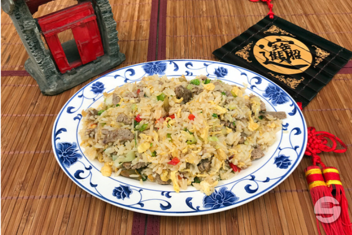 627. Riz sauté au bœuf - Zhong tong
