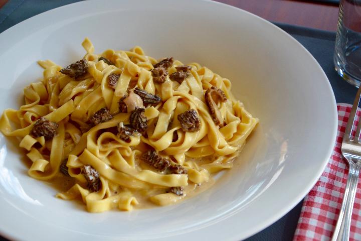 Tagliatelle aux Morilles - La Terrazza