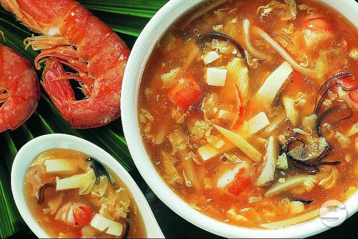 1. Potage aigre-piquant - MA-JONG