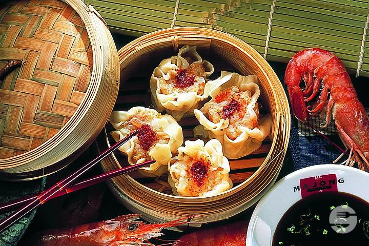 11. Raviolis à la vapeur farcis aux crevettes - MA-JONG