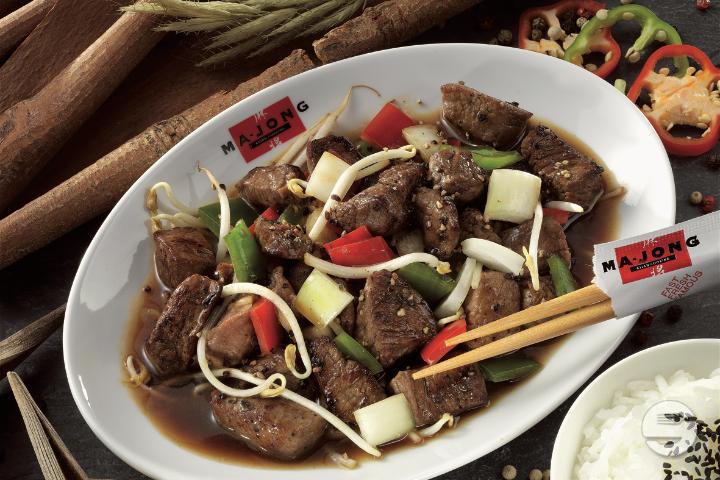 85. Teppanyaki, bœuf aux légumes - MA-JONG