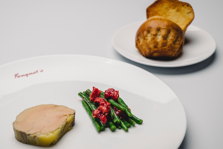 Ballotine of Duck Foie Gras - Le Fouquet's Montreux