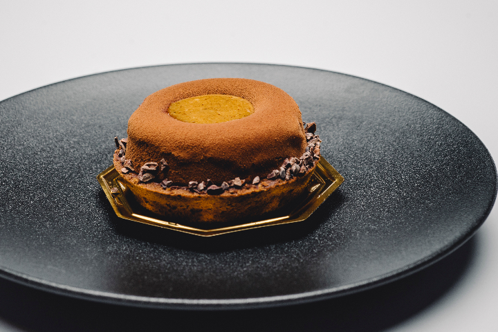 Chocolate buckwheat pie - Le Fouquet's Montreux