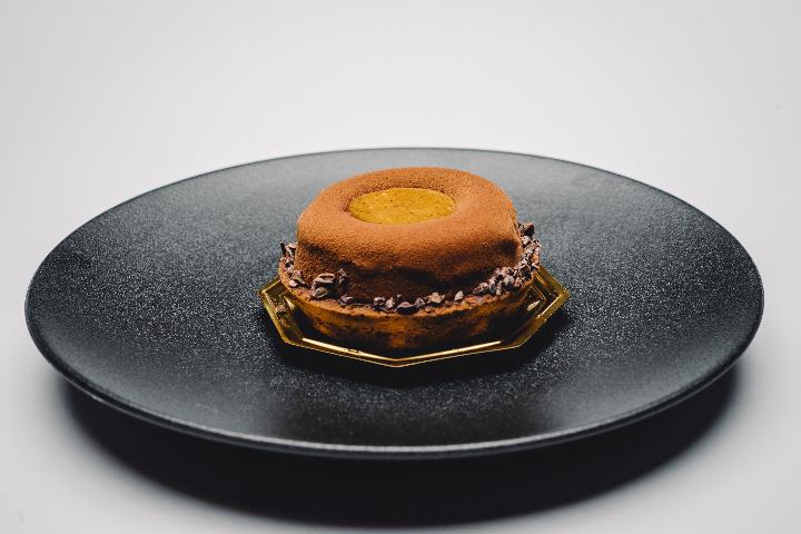 Chocolate buckwheat pie - Le Fouquet's Montreux