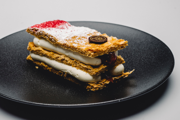 The Vanilla millefeuille - Le Fouquet's Montreux