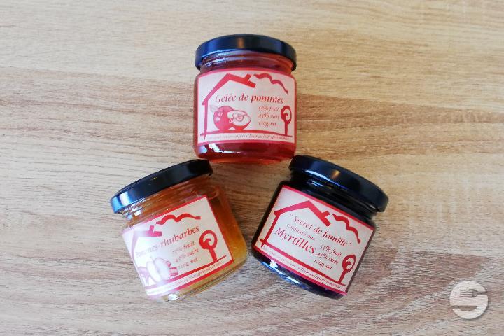 Confiture aux fruits de Senarclens (VD) - 240gr - L'Echo