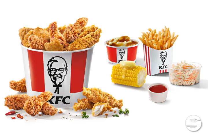 Kentucky Bucket - for 4 persons - KFC - Kentucky Fried Chicken