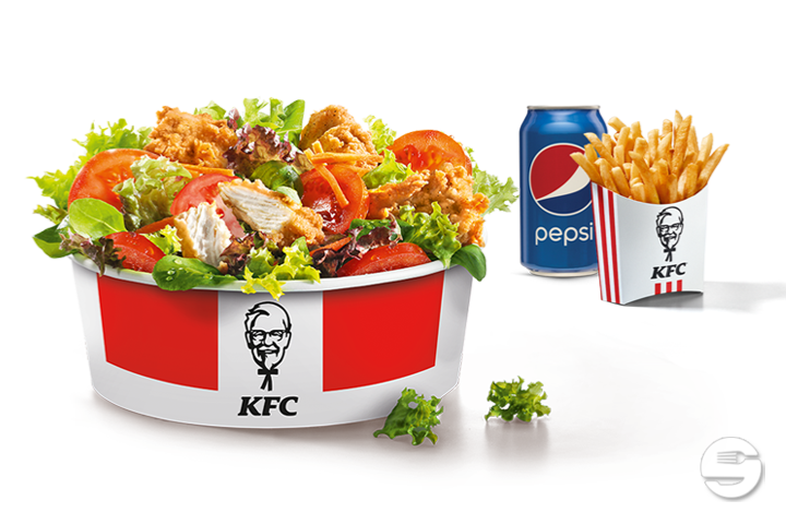 Menu Salade with 4 Filet Bites - KFC - Kentucky Fried Chicken
