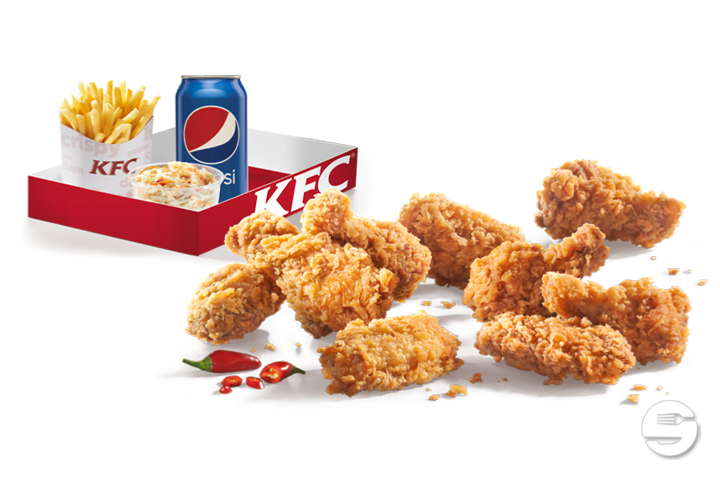 Menu 9 Hot Wings Box - KFC - Kentucky Fried Chicken
