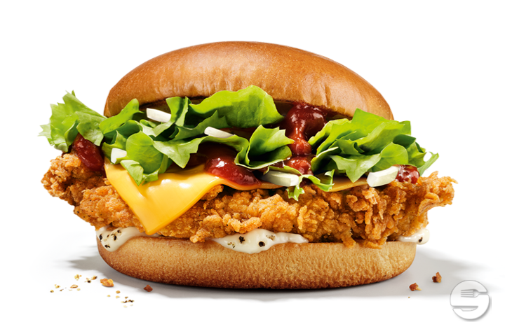 Gourmet BBQ Burger - KFC - Kentucky Fried Chicken