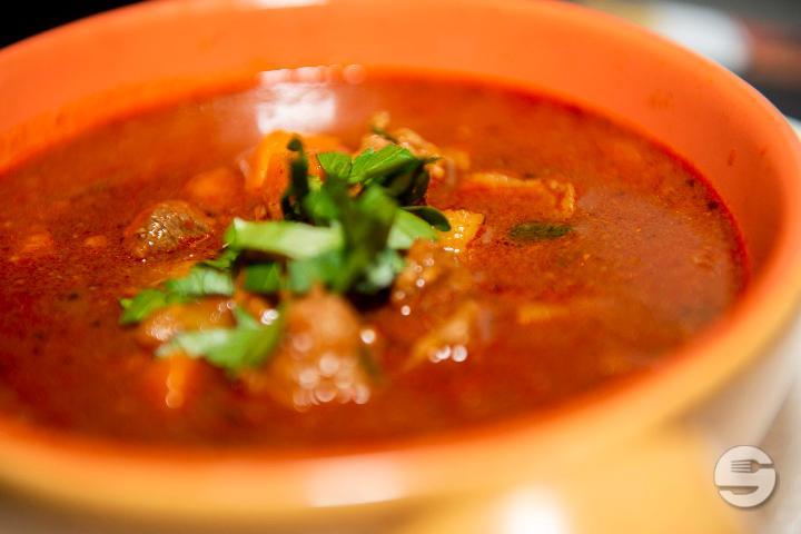 Original Hungarian Goulash Soup - Punto e Pasta