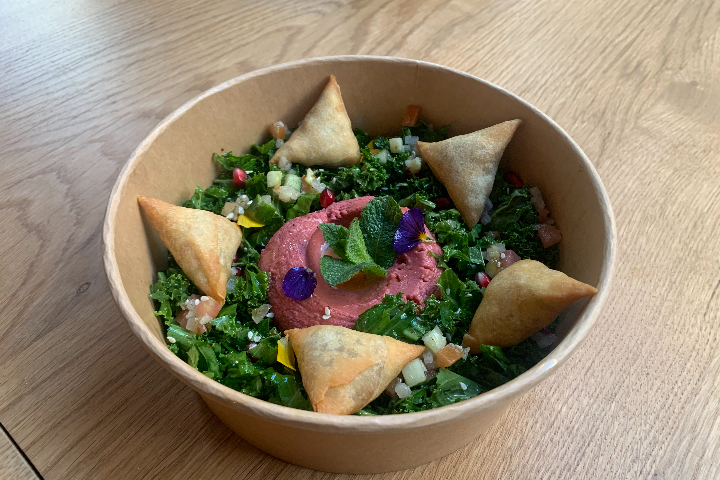 Briouates Végétariennes, houmous betteraves, Cumin et Fromage Crémeux - Kasbar