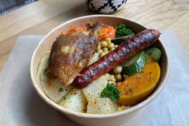Couscous Casablancais agneau et merguez aux 7 Légumes - Kasbar