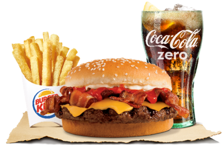 The Bacon King Menu - Burger King