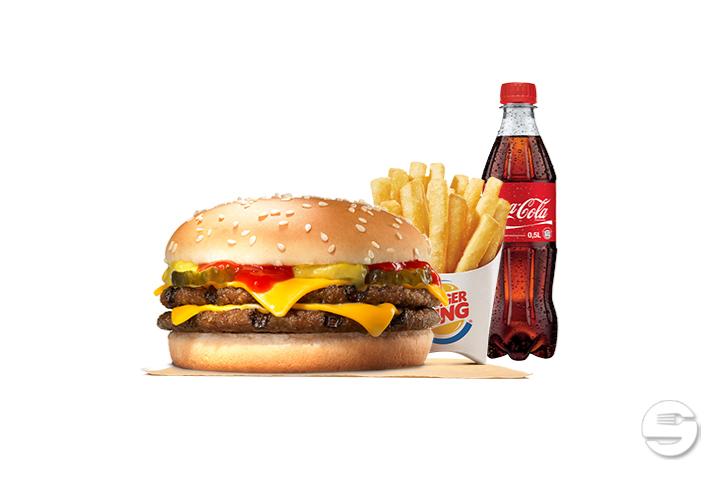 Double Cheeseburger Menu - Burger King
