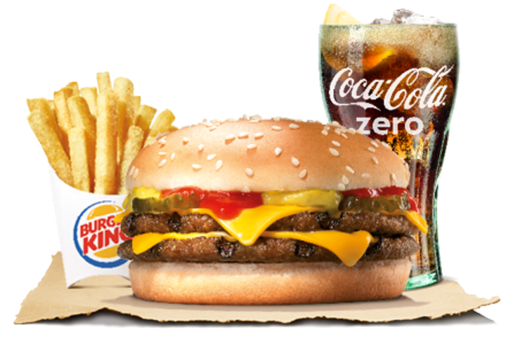 Double Cheeseburger Menu - Burger King