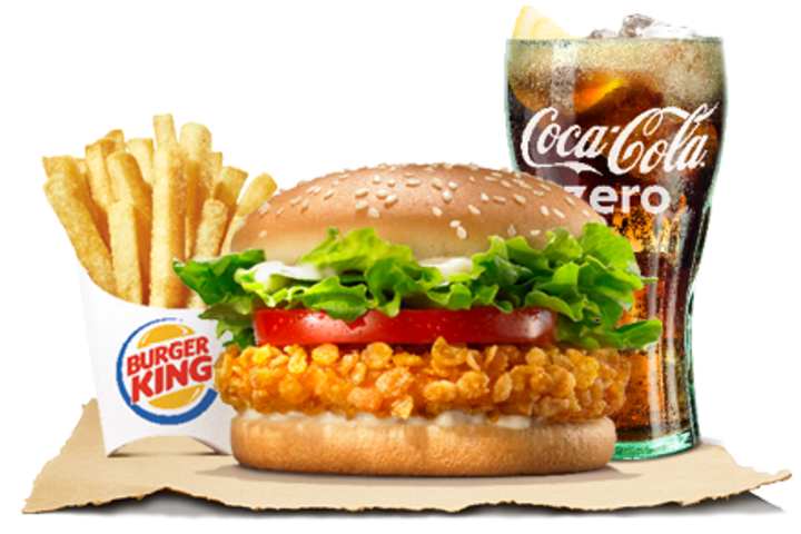 Crispy Chicken Menu - Burger King