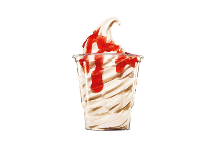 King Sundae Strawberry - Burger King
