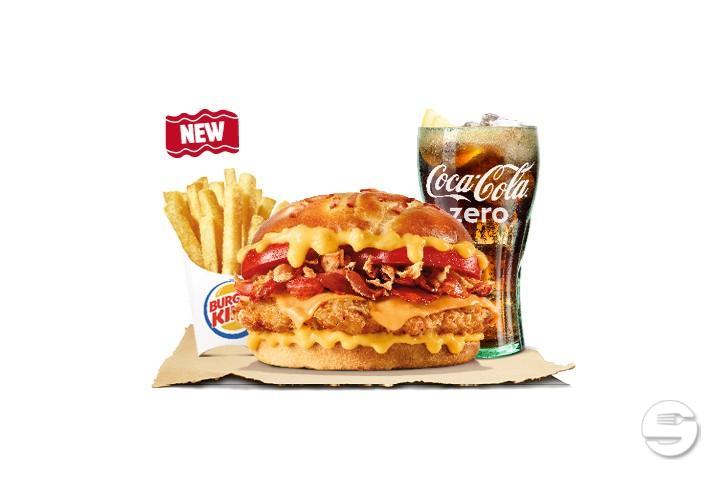 Double Bacon & Cheddar Chicken Menu - Burger King