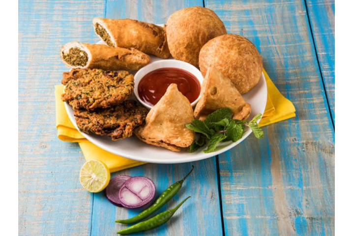 Mix Platte vegetarisch - Tandoori Indian Restaurant