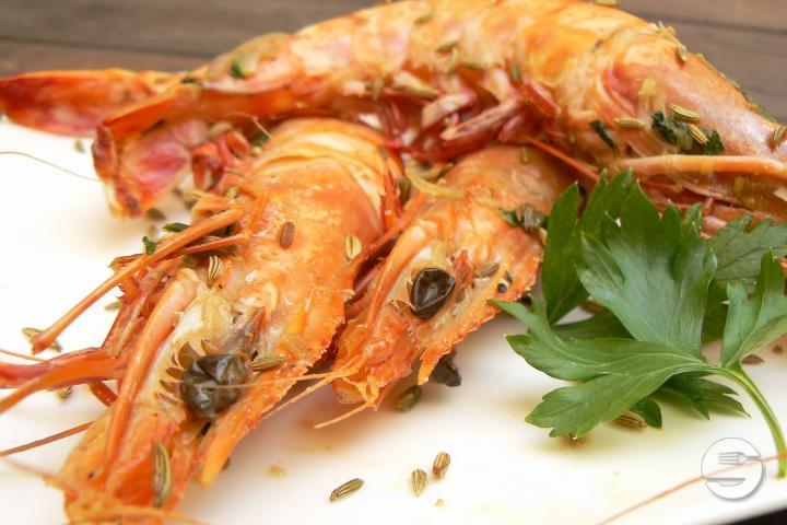 Fried prawns with pastis - Brasserie de l'Etoile