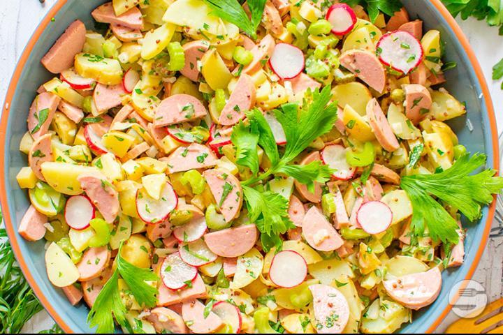 Salade de cervelas - Brasserie de l'Etoile
