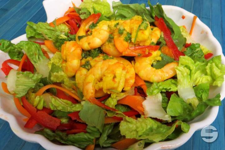 Salade de Gambas - Brasserie de l'Etoile