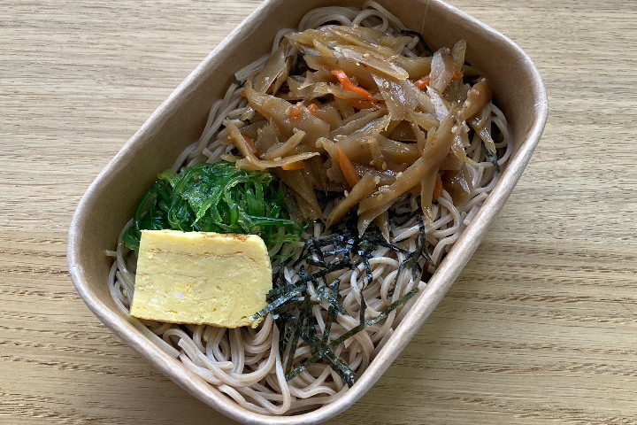 Hiyashi kinpira soba bento - Maison Ichi