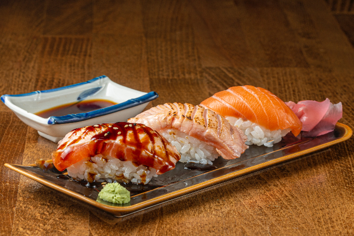 10 Nigiri Saumon - Kulture Sushi