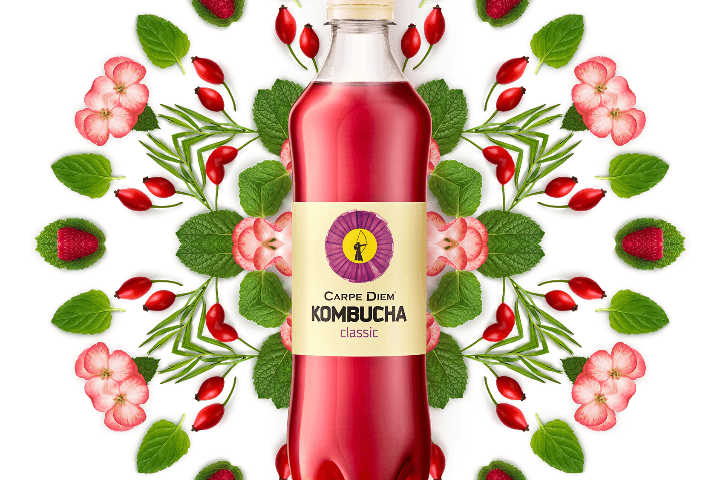 Kombucha carpe diem 50cl - Green & Fit Food