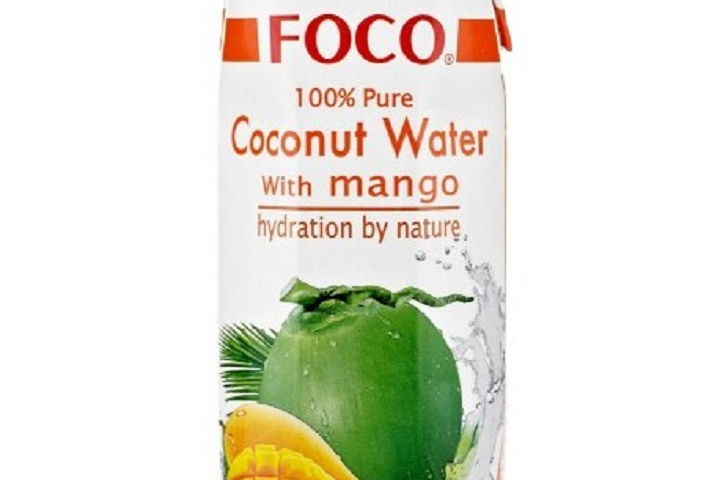 Eau de Coco et mangue Foco - Green & Fit Food