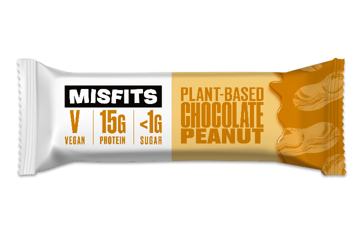 Bar proteiné MisFits Plant based - Green & Fit Food